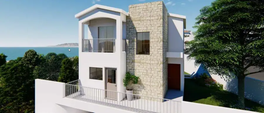 וילה בת 3 חדרים עם בריכה פרטית, נאו חוריו