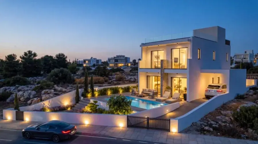 וילה בת 4 חדרים עם בריכה פרטית, פייה וקורל ביי